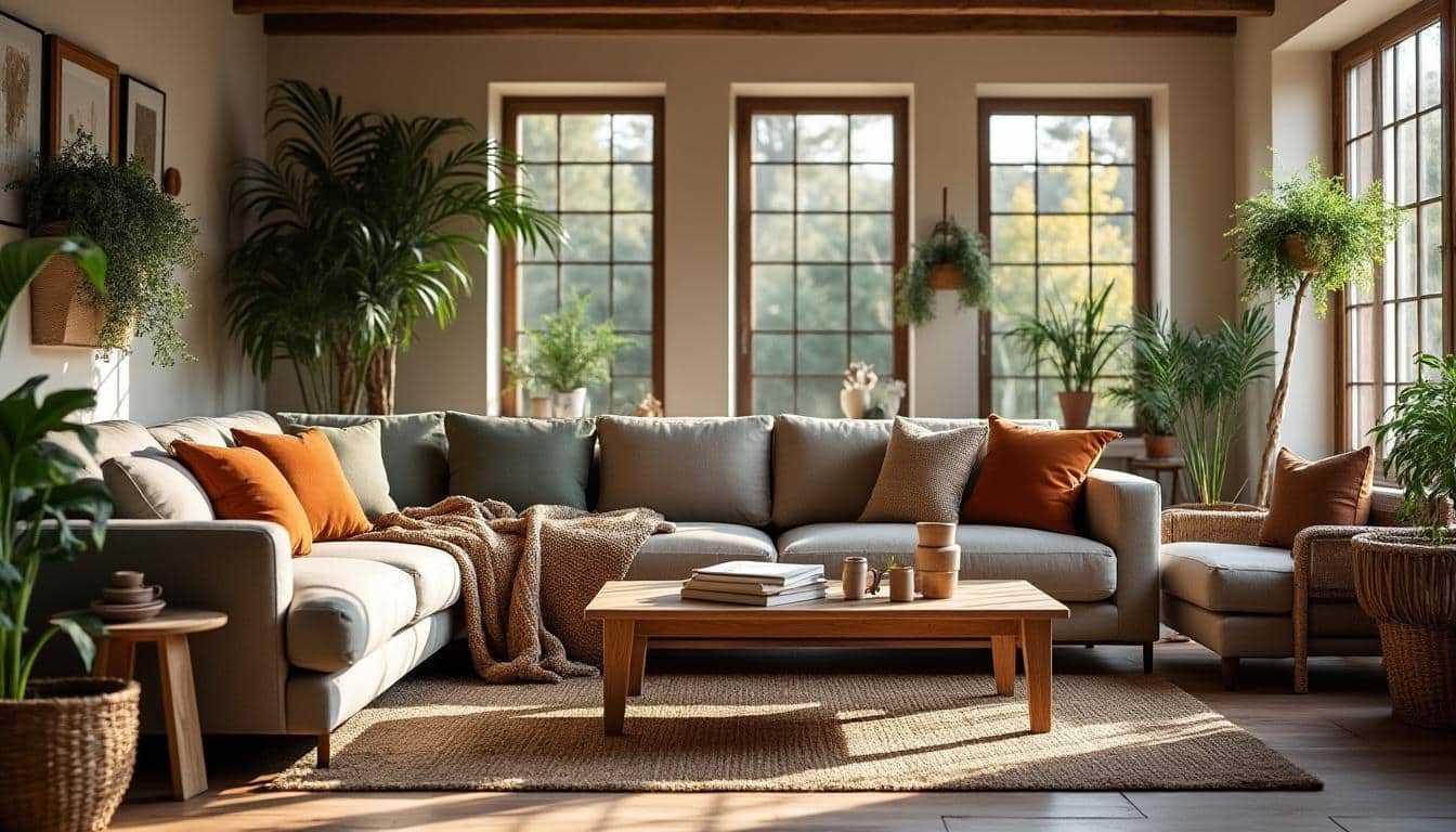 Astuces pour harmoniser les couleurs des textiles du salon avec des napperons