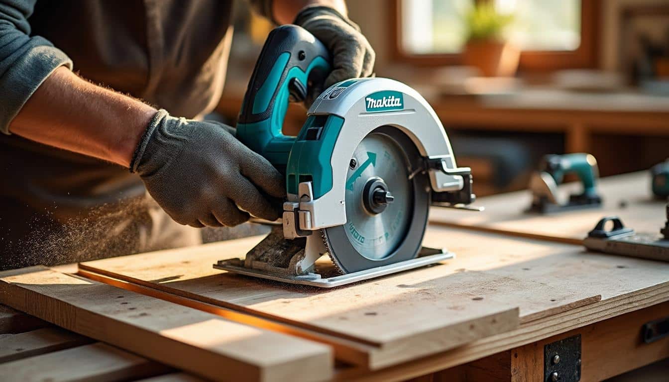 Illustration: Les caractéristiques techniques clés des modèles Makita pour une découpe maîtrisée