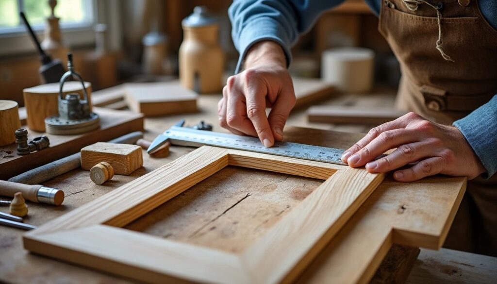 Comment mesurer correctement des cadres de porte en menuiserie avec un mètre