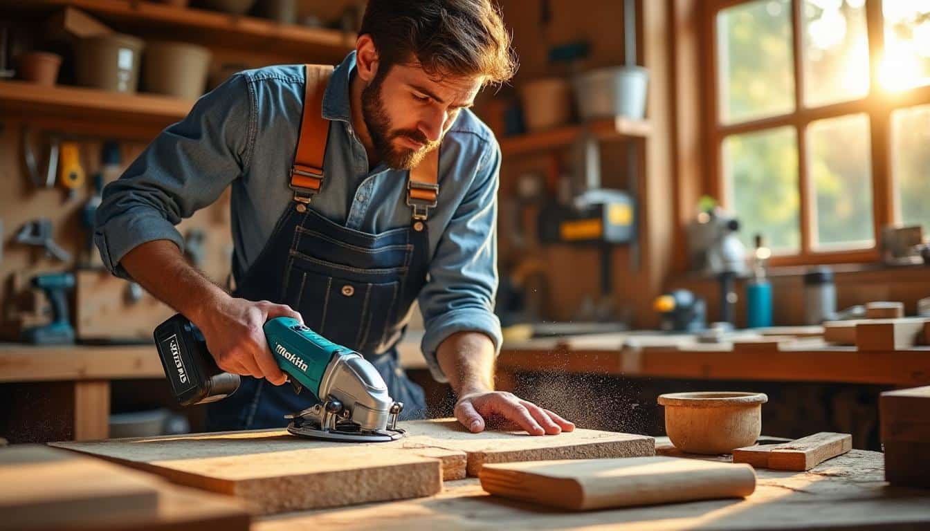 Illustration: Pourquoi choisir la scie sauteuse Makita sans fil 18V pour vos travaux ?