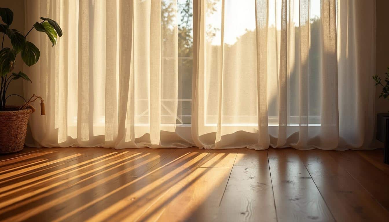 Astuces pour jouer avec la lumière grâce à un store voilage