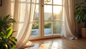 Le guide pour choisir un store voilage dans des matières naturelles