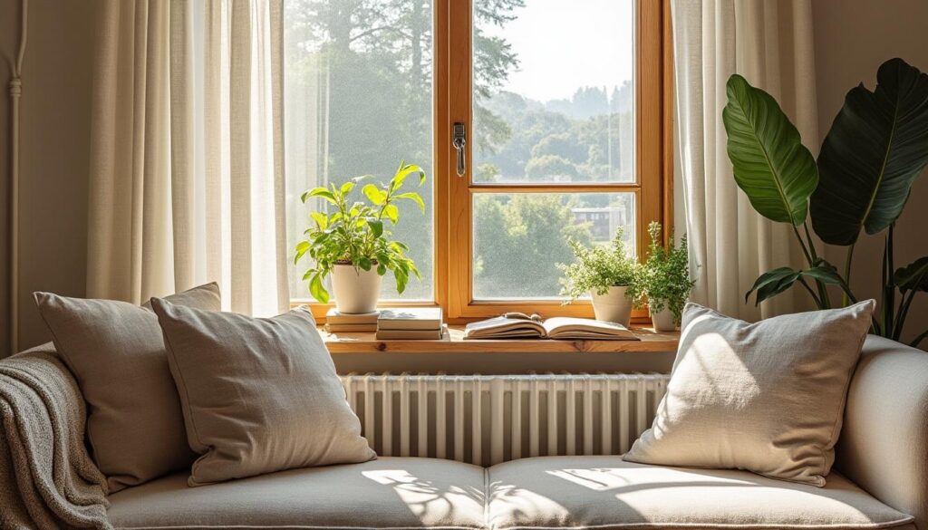 Quelles idées de décoration de fenêtres avec un store voilage ?