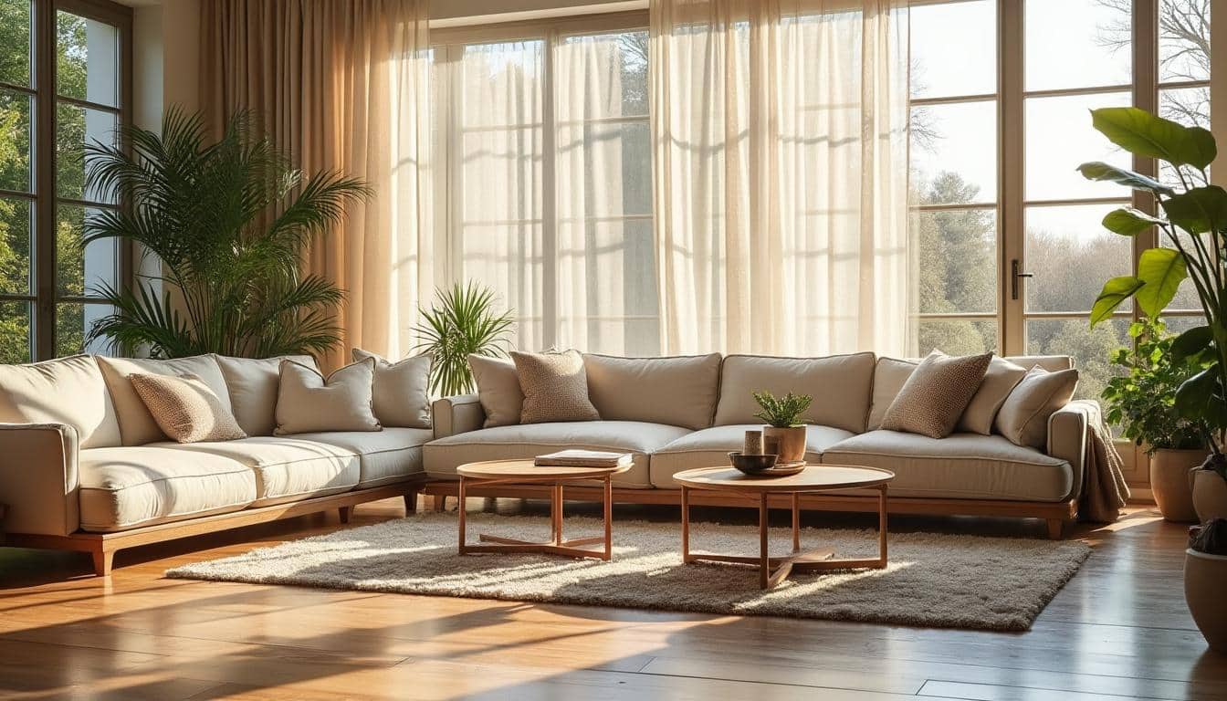 Inspiration de stores voilage pour une maison moderne