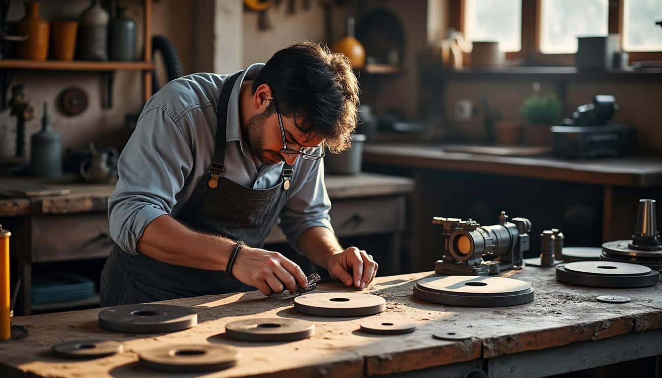 Illustration: Comprendre le rôle et les différents types d’affûteurs pour les lames de scie circulaire