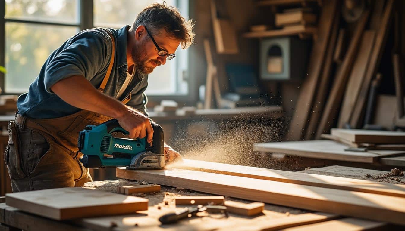 Makita scie à onglet radiale : précision et puissance au rendez-vous