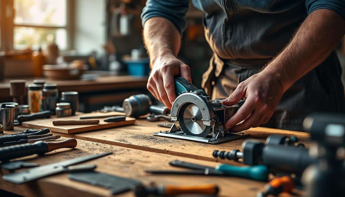 Moteur de scie circulaire sur table : guide complet et conseils