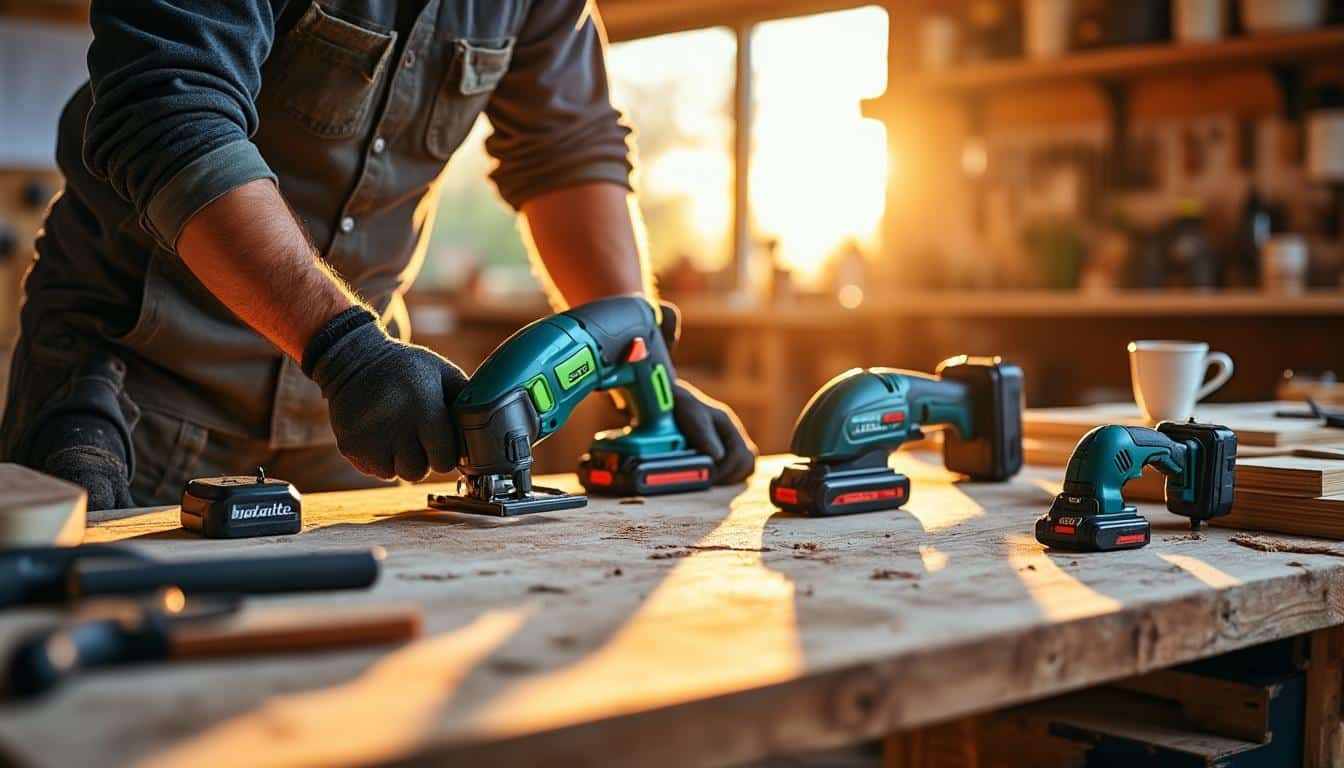 Illustration: Modèles et marques incontournables pour votre scie plongeante à batterie