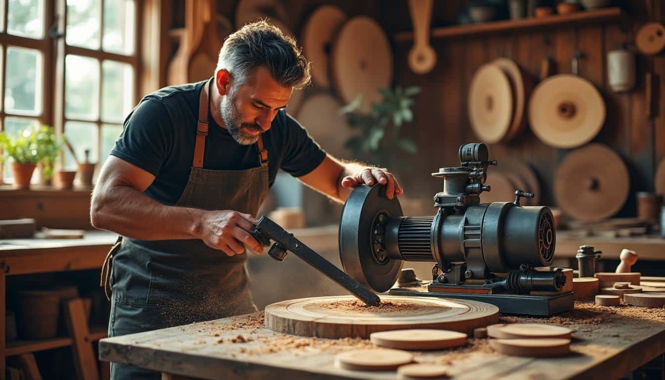 Illustration: Comprendre le fonctionnement et les caractéristiques de la scie rotative