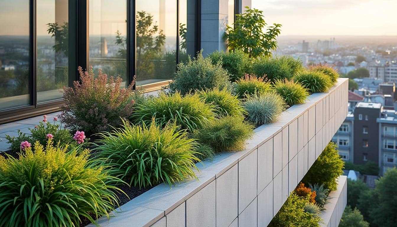 Illustration: Comprendre la fonction essentielle de la bande stérile dans une toiture végétalisée