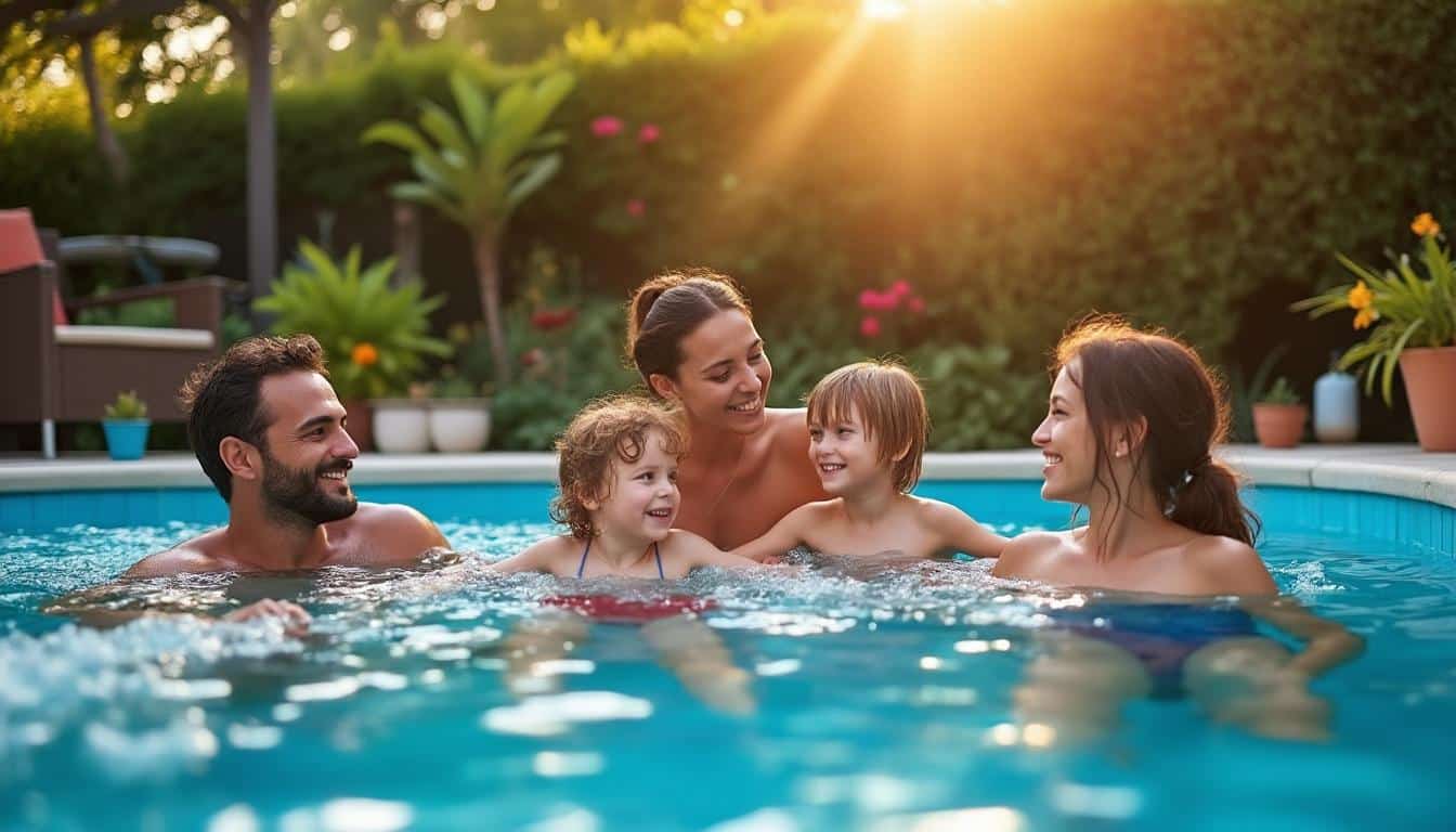 Illustration: Pourquoi opter pour une piscine hors sol d’environ 10m2 pour toute la famille ?