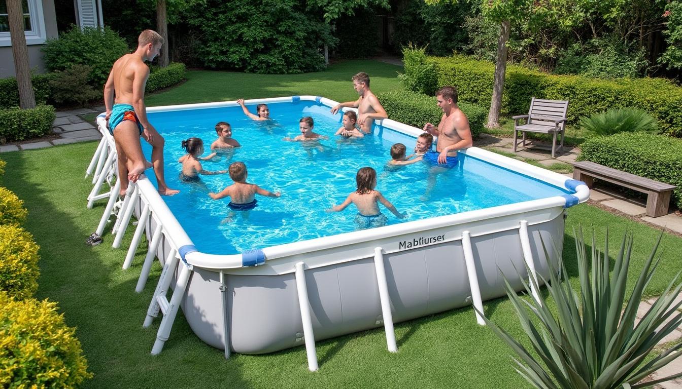 Illustration: Comprendre les différents modèles de piscines hors sol rectangulaires