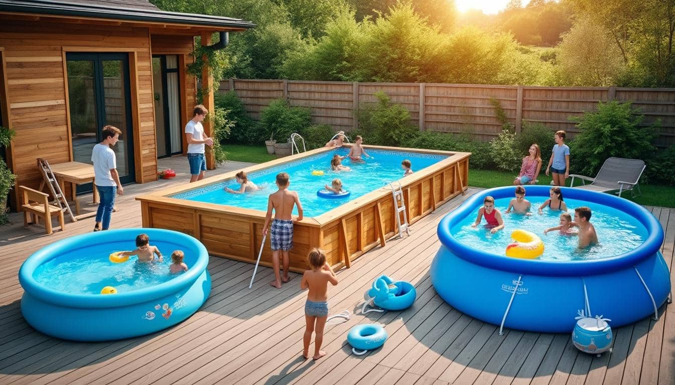 Illustration: Comprendre les caractéristiques des piscines hors sol et leurs types