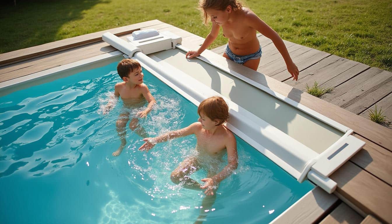 Volet de piscine hors sol : sécurité, isolation et installation facile