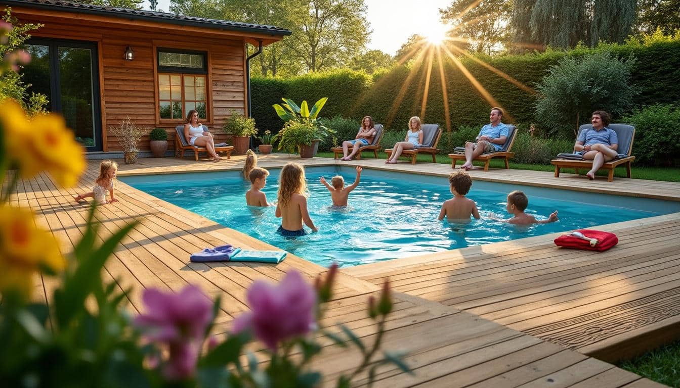 Illustration: Les atouts et particularités d’une piscine hors sol en bois