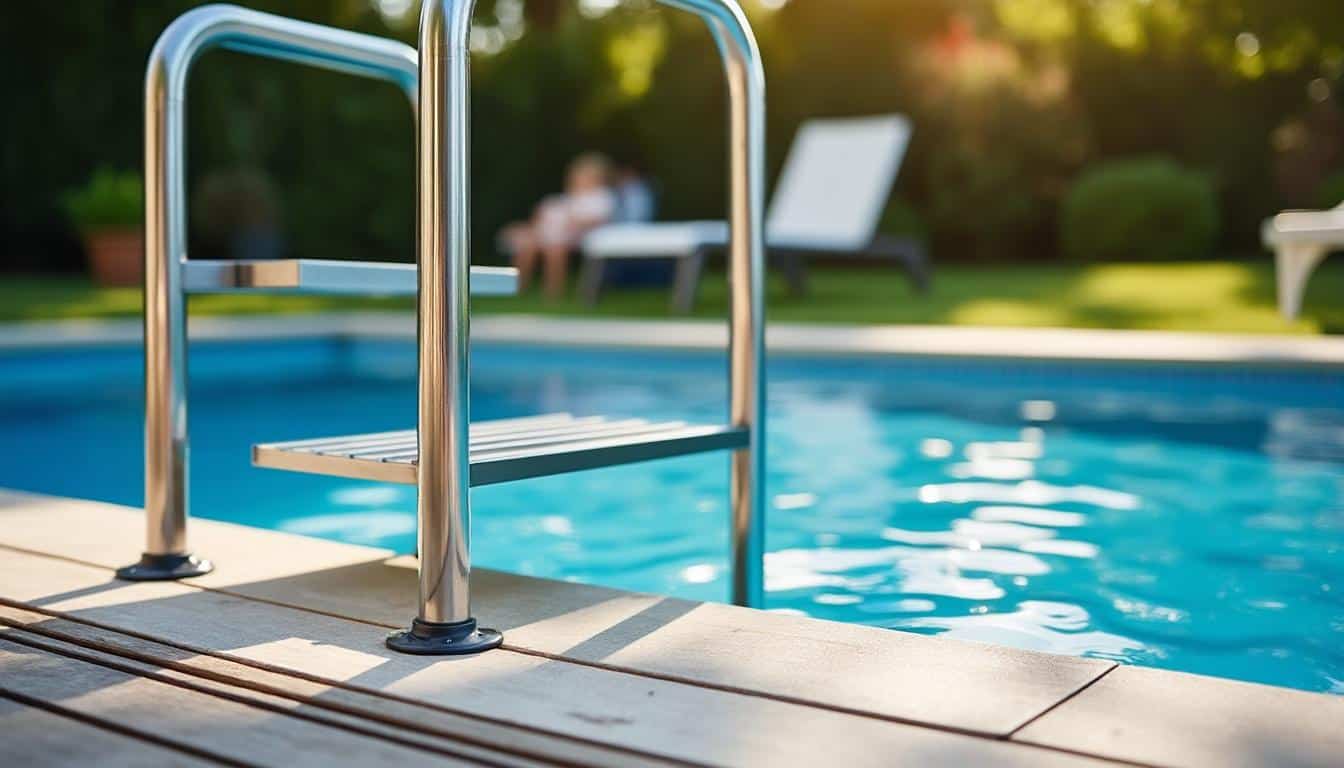 Échelle inox pour piscine hors sol : sécurité et confort assurés