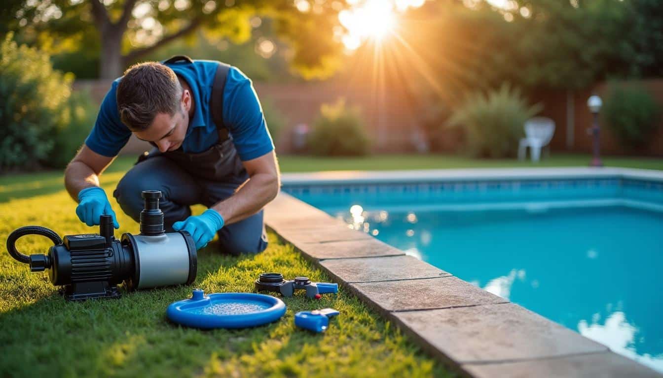 Illustration: Comprendre le rôle essentiel de la pompe dans la filtration de la piscine hors sol