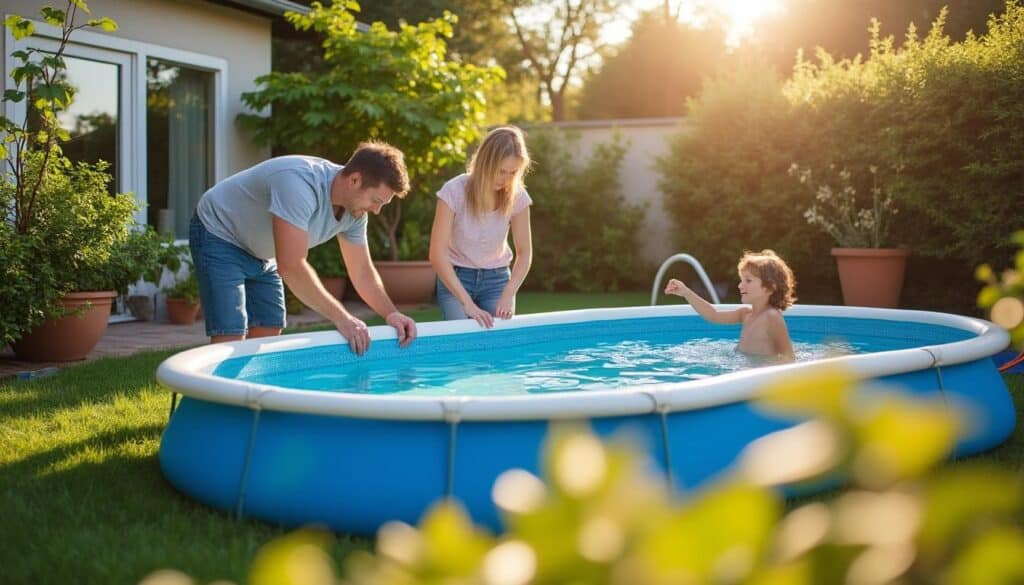 Piscine hors sol en PVC : guide pratique pour bien choisir et installer
