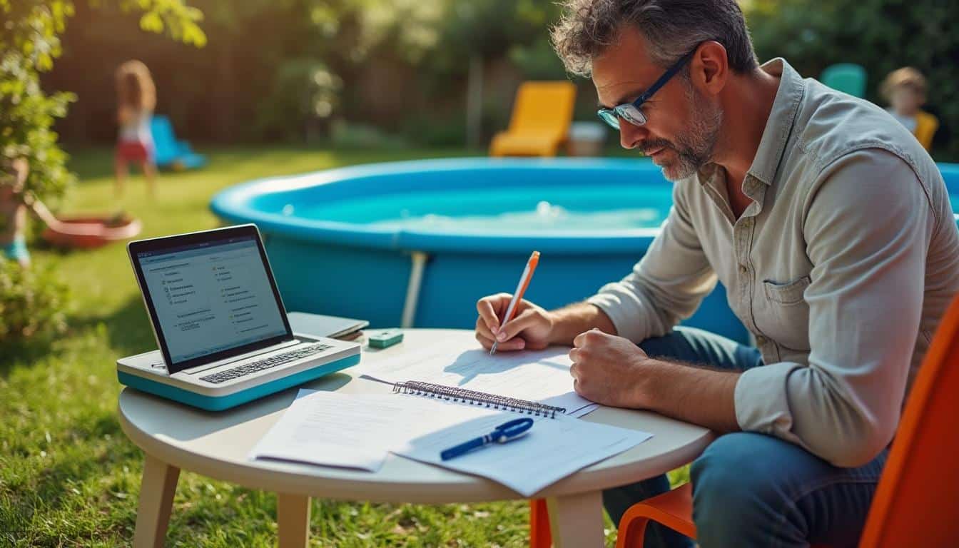 Illustration: Comprendre ce qu’est une piscine hors sol selon la réglementation fiscale