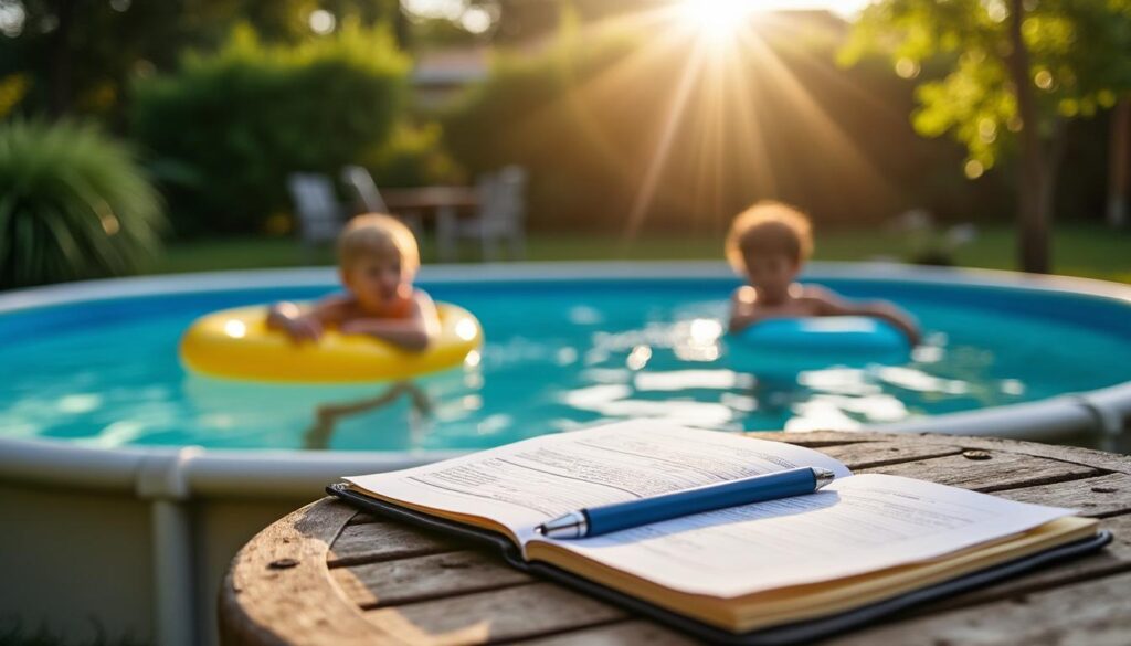 Piscine hors sol impôts : tout savoir sur les taxes et démarches