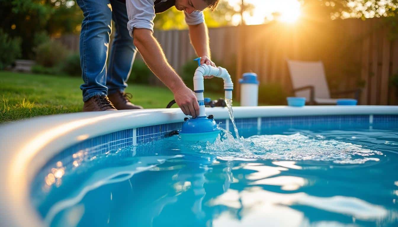 Illustration: Comprendre le rôle et le fonctionnement d’un système de filtration pour piscine hors sol