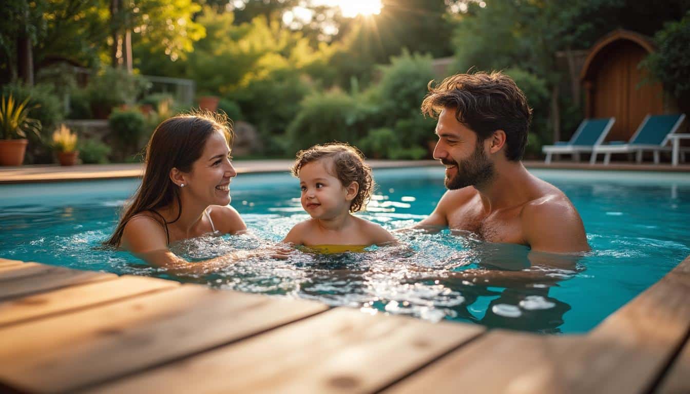 Tour de piscine hors sol : guide pour un aménagement sûr et esthétique