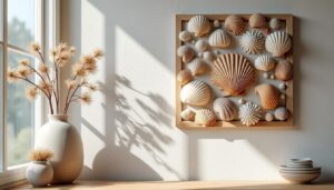 Décoration murale en coquillage : élégance naturelle pour votre intérieur