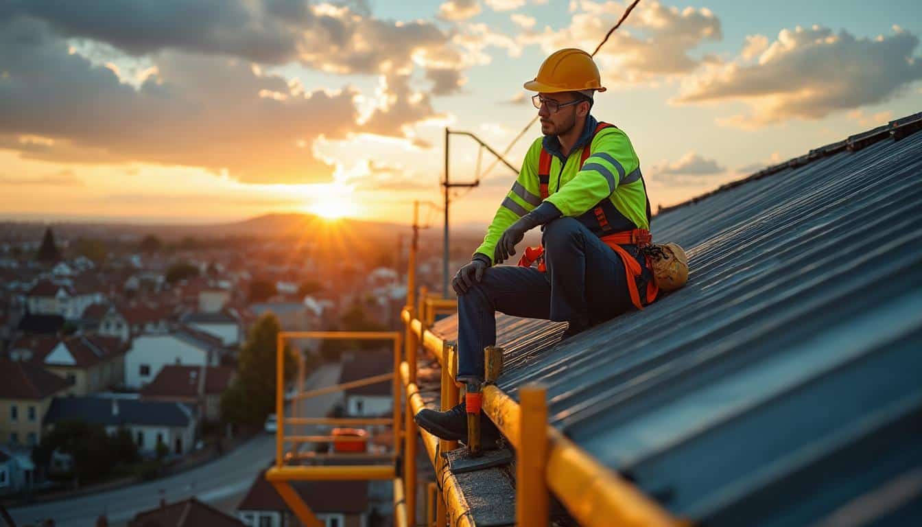 Illustration: Comprendre l’importance d’un support sécurisé pour les travaux en toiture