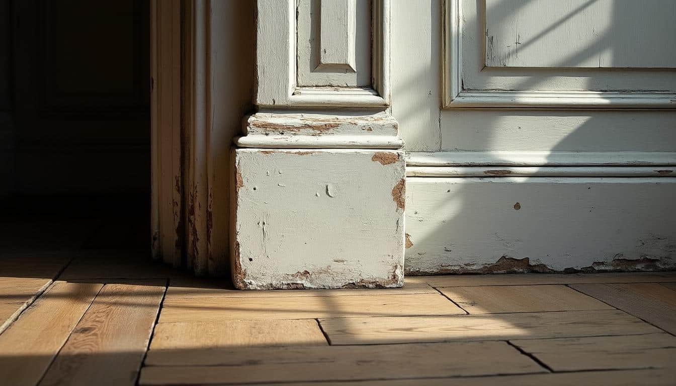 Moisissure sur la plinthe : causes, risques et solutions efficaces