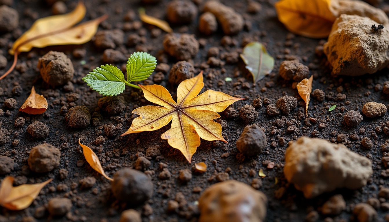 La composition de l’or brun : fertilisant naturel pour un sol fertile