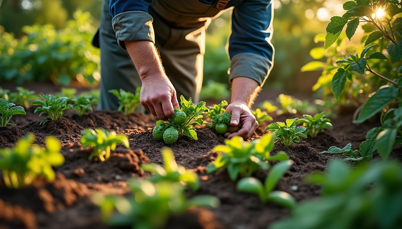 Illustration: Comprendre le rôle essentiel des engrais dans un potager