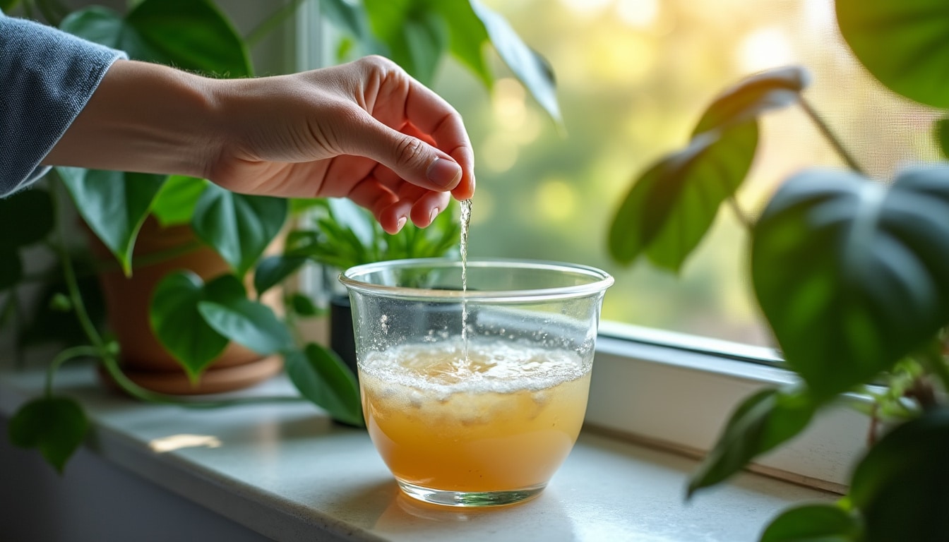 Illustration: Pourquoi l’engrais est indispensable pour le bien-être des plantes d’intérieur ?