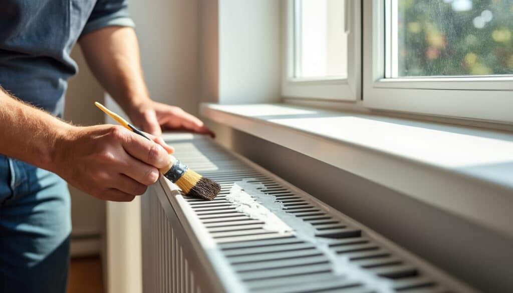Peinture du radiateur : guide pour une rénovation durable et esthétique