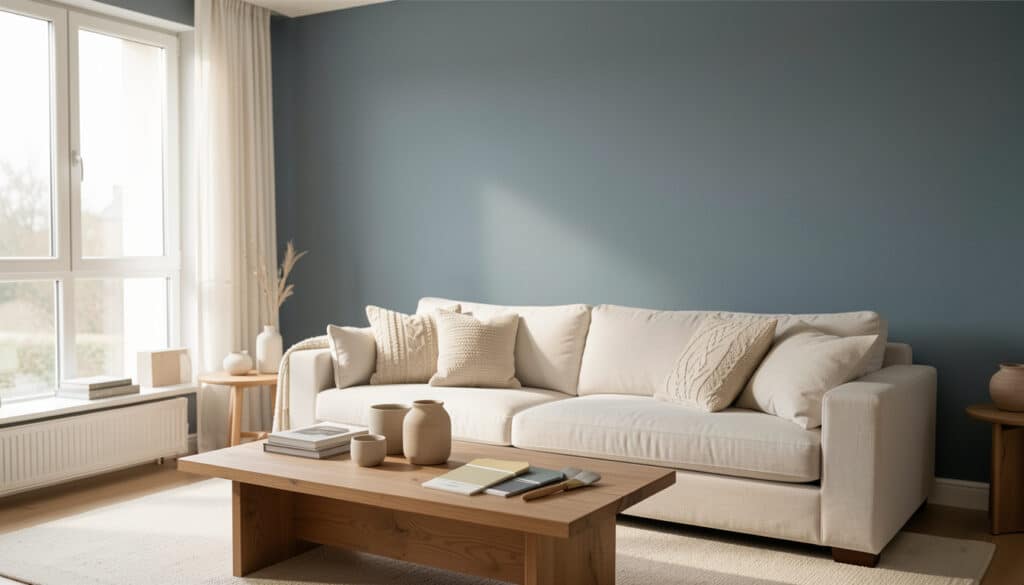 Peinture bleu-gris : idées déco et conseils d’application