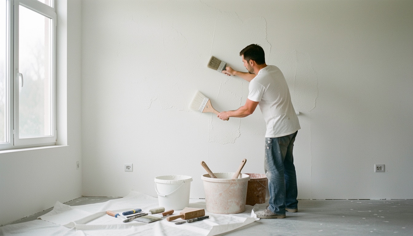 Peinture à la chaux : application, rendu et entretien